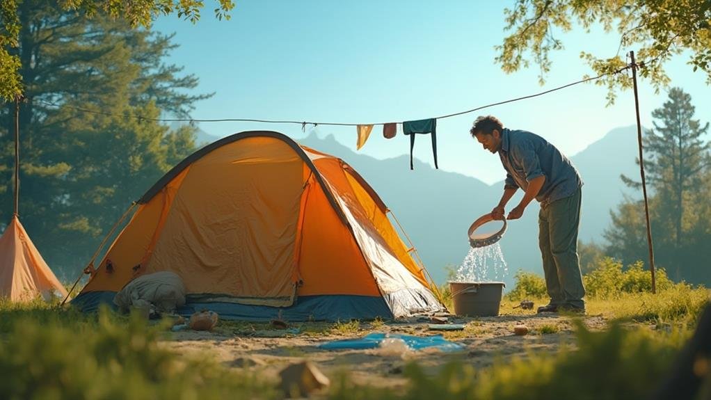 proper tent care techniques